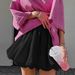Women's Clothing pure color all match girlish style high waist skirt _mkmklike.com