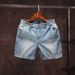 Men's Retro Denim Shorts Straight Fit Casual Style Summer Cotton Blend Stretch-Free Shorts For Men (Black, Light Blue)_mkmklike.com