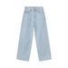EF JEANS | 2024 New Product, Japanese Light-colored Simple Straight Loose Casual Jeans Trendy Daily Versatile_mkmklike.com