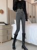 K High-waisted Skinny Jeans For Women, New Style, Slimming, Tight-fitting, Pencil-leg Pants, Waist-cinching, Hip-lifting Trousers, Trendy_mkmklike.com