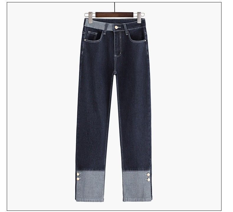 Women's Spring New Slimming Fashionable Age-reducing Shirts And Street Jeans_mkmklike.com