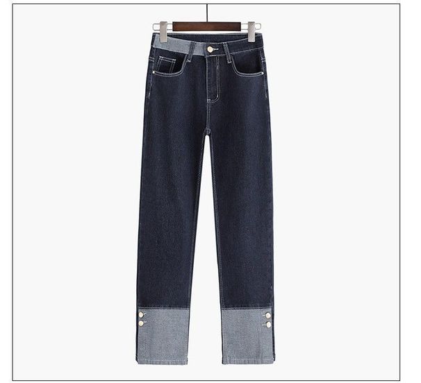 Women's Spring New Slimming Fashionable Age-reducing Shirts And Street Jeans_mkmklike.com