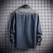Men's Clothing New Thickened Men's Denim Long Sleeve Shirt Trendy Youth Jacket Shirt_mkmklike.com