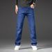 Guangzhou Xintang Jeans Men's Fashion Casual Jeans Men's Fattened Plus Size Business Jeans Men's Straight_mkmklike.com