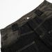 Camouflage Patchwork Original Color Flared Jeans Men's American Street Hip-Hop Reverse-Wear Design Pocket Wide-Leg Pants_mkmklike.com