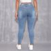 ZZ25093#2025 New American Style Women's High Street Pearl Decorated Skinny Jeans Casual Long Pants_mkmklike.com
