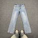 Men's Lightning Bolt Jeans - Relaxed Straight Fit Denim Pants (Cleanfit Street Style)_mkmklike.com