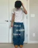 Men's Jeans Streetwear Y2K Baggy Retro Luxurious Double-waist Washable Design Letter Print British Style Graphic Blue_mkmklike.com