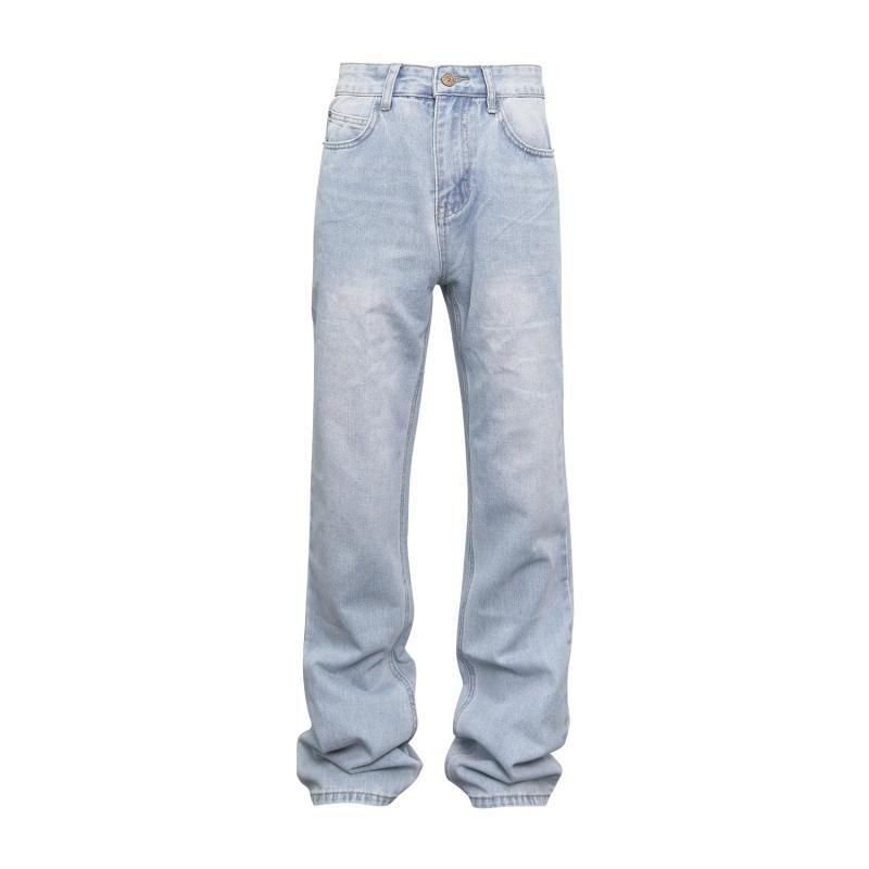 Men's 517 Flared Jeans Trousers Cleanfit Washed Old Style Same Style_mkmklike.com