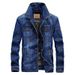 Loom 2025 Winter Denim Casual Cotton Coat Fleece Lined Thickened Jacket Men's Outerwear_mkmklike.com