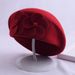 Hot Sale 2024 Wool Felt Dual Flowers Vintage French Plaid Top Painter Beret Women Hat Winter Thermal Artist Casual Cap_mkmklike.com