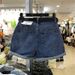 Grey Denim High-Waisted Wide-Leg Fashion Shorts Korean Style Slimming A-Line Hot Pants Summer 2026 New Loose Fit_mkmklike.com