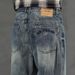 New Spring Jeans Men's Harlan Loose Trendy Brand American Retro Washing Double Craft Medium Waist Large Size Youth Embroidery_mkmklike.com