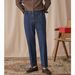 Men's Clothing Retro Jeans Fashion Straight Versatile Quality Casual Pants Business Elastic Waist Nine Point Pants_mkmklike.com