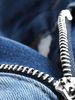 Men's Stretch Skinny Jeans Multi Layered Design Slim Fit Blue Trousers Comfortable & Stylish Denim For Casual_mkmklike.com
