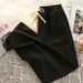 Men's Clothing Autumn New Men's Casual Pants Classic Retro Solid Color Simple Elastic Waist Jeans_mkmklike.com