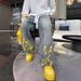 Plain Autumn New Men's Casual Jeans Hand-painted Inkjet Printing Fashionable Versatile Washed Old Straight Pants_mkmklike.com