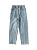 American Retro High Street Men's Jeans Straight Wide Leg Loose Fit Long Trousers Faionable Autumn Trendy Brand_mkmklike.com