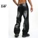 EF JEANS | 2023 Retro Washed Jeans Trendy Brand Versatile Loose And Thin Straight Casual Wide-leg Trousers_mkmklike.com