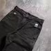 Vintage American Streetwear Straight Fit Relaxed Men's Black Jeans For Casual Outfits_mkmklike.com