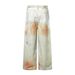 Punk Chain 3D Digital Print Wide-Leg Jeans Men's Street Style Tie-Dye Vintage Niche Straight-Leg Pants_mkmklike.com