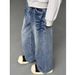 American 2025 Blue Rivet Lightning Jeans Men's And Women's High Street Niche Straight Tube Versatile Casual Pants_mkmklike.com