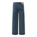 Men's Jeans High Street Trendy Design Pocket Loose Cargo Washed Vintage Wide Leg Straight Long Pants_mkmklike.com