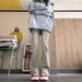 Yellow Flared For Women, Summer, Spring, Autumn 2025 New American Style High-waisted Slim-fit Petite Bootcut Jeans_mkmklike.com