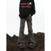 Nordmann Men's Flared Jeans American Style Side Ruched Vintage Casual Pants High Street Loose Straight Floor-Length Trousers_mkmklike.com