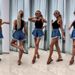 Summer New Style Women's High Waist Slimming Denim Shorts Frayed Hem A-Line Shorts_mkmklike.com