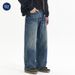 Nordmann Muqiu Clothing | 2025 Autumn New Trendy Brand Japanese Retro Washed Jeans Men's Straight Wide-Leg Pants_mkmklike.com