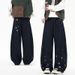 Hip-Hop Cartoon Embroidered Saber Jeans – Oversized Relaxed Fit, Vintage Washed, Unisex Streetwear Pants_mkmklike.com