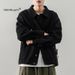 Loom Spring Autumn Vintage Denim For Men Korean Style Trendy Top New Fashion Brand European And American Street Loose_mkmklike.com