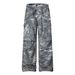 Loose Men's Casual Cargo Pants Retro Trendy High End Maple Leaf Washed Distressed Design_mkmklike.com