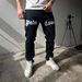 Men’s Cargo Wide Leg Jeans – Streetwear Multi-Pocket Denim Pants, Hip Hop & Urban Style, Loose Fit Comfort, Classic Blue & Black_mkmklike.com