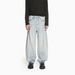 MTLCLOTHES Men's Fashion Deconstructed Patchwork Light Blue Wide-Leg Straight Jeans With Unique Design_mkmklike.com