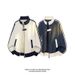 American Style Patchwork Sports For Men Winter Heavyweight Trendy Brand Versatile Couple High Street Cool Striped_mkmklike.com
