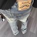 Men's Clothing Washed Flared Jeans, Spring New Arrival, Trendy Retro Style, Unisex Straight Leg Jeans, Design Sensibility_mkmklike.com