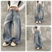 Men's & Women's Vintage Washed Straight Leg Jeans – Retro Streetwear Baggy Denim Pants With High Waist & Relaxed Fit_mkmklike.com