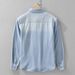 Retro Denim Long Sleeved Shirt For Men, Fashionable And Versatile, Artistic And Casual Loose Top_mkmklike.com