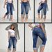 Women's Clothing High Waisted Stretch Denim Capri Pants For Women Spring Summer For Formal & Casual For Women_mkmklike.com