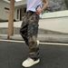 American Trendy Brand Branch Camouflage Retro Tooling Casual Pants Men's Spring And Autumn Ruffian Handsome Versatile High Street Loose Wide-leg Pants_mkmklike.com
