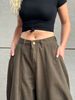 K Retro Style Floor Hugging Curved Knife Loose Casual Wide Leg Jeans_mkmklike.com