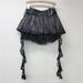 Denim Skirt Women 2025 Spring And Summer American Punk Irregular Lace Splicing Design Slim A Line Skirt Trend_mkmklike.com