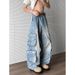 Men's Clothing High Street Fashion Brand Retro Washed Niche Loose Wide Leg Work Pants_mkmklike.com