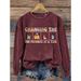 Women's Clothing round neck printed sweatshirts spring and autumn hot selling casual all match long sleeved men's and women's tops_mkmklike.com