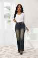High Elastic Denim Trousers Retro Straight Loose Casual Women's Jeans Factory Direct Sales_mkmklike.com