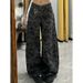 Trendy Girl Closet American Style Camouflage Jeans For Women High Waist Loose Fit Hot Girl Straight Cargo Wide Leg Pants Trendy 2025 Spring_mkmklike.com