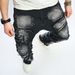 Men's Clothing New Retro Cat Whisker Casual Jeans Fashion High Street Design Straight Pants_mkmklike.com