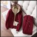 Women's Clothing velvet thickened sweatshirt ins autumn and winter hooded suit_mkmklike.com